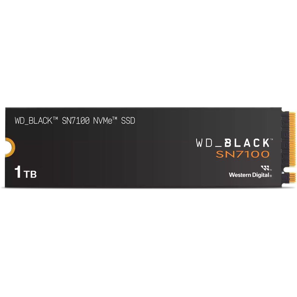 Твердотельный накопитель Western Digital 1000 Gb SN7100 Black (WDS100T4X0E)