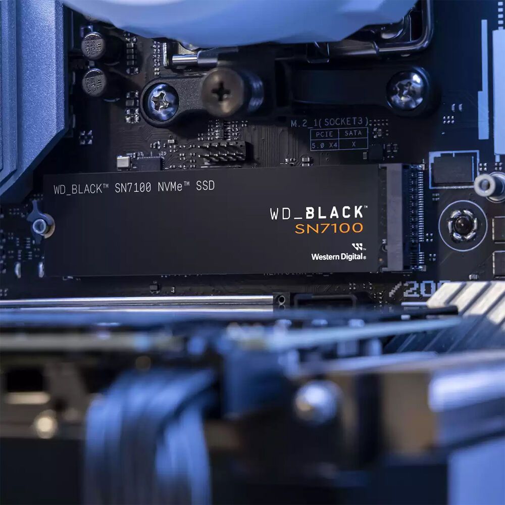 Твердотельный накопитель Western Digital 1000 Gb SN7100 Black (WDS100T4X0E)