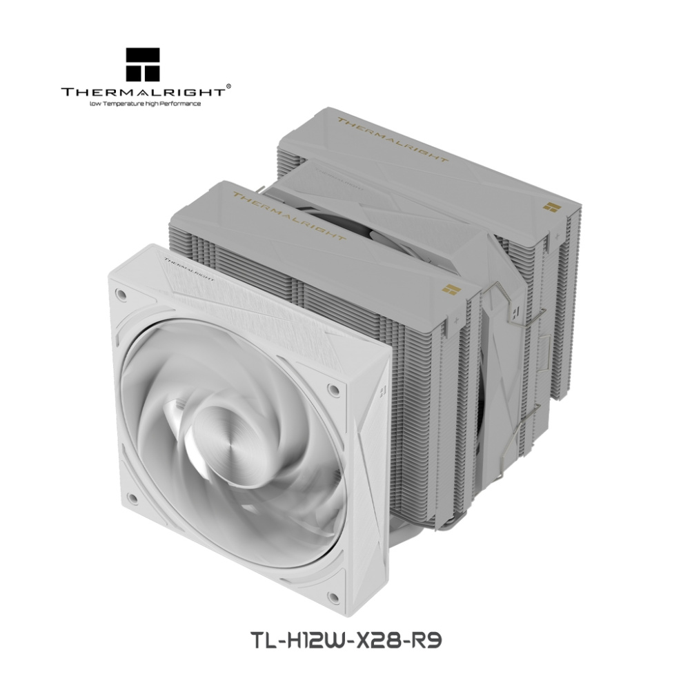 Вентилятор для корпуса Thermalright TL-H12-X28W-R9 White (TRTLH12X28WR9)