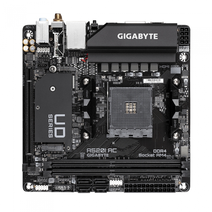 Материнская плата Gigabyte A520I AC
