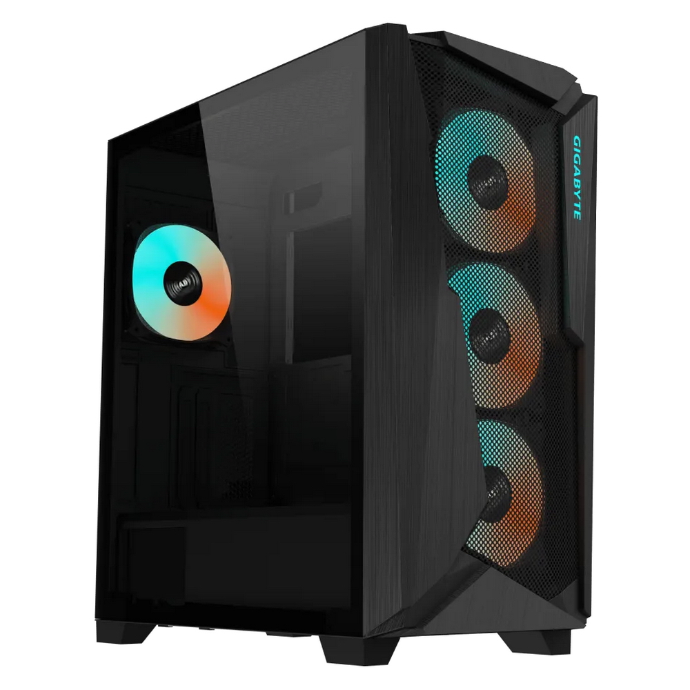 Компьютерный корпус Gigabyte C301 Glass TG Black (GB-C301G)