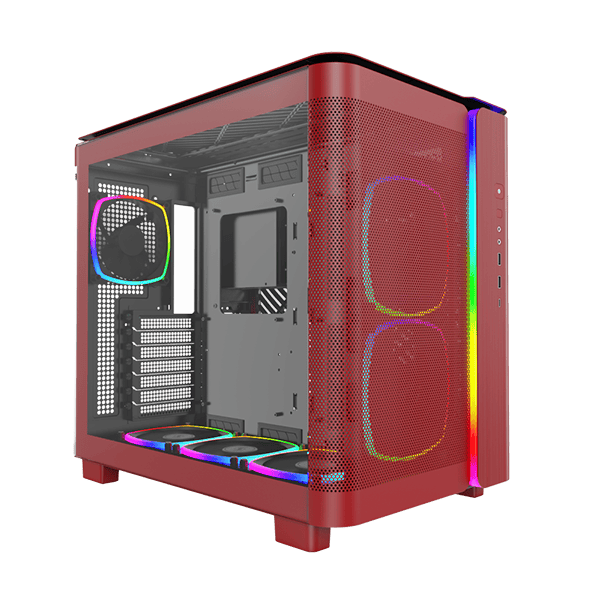 Компьютерный корпус Montech KING 95 PRO ARGB Red (MNT-K95P-R)