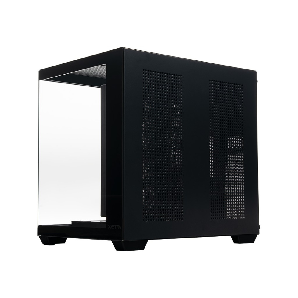 Компьютерный корпус XASTRA QW400M 5ARGB-FC-C6-AC ARGB Black (QW400M-2FA24A-1FC12A-C6-A)