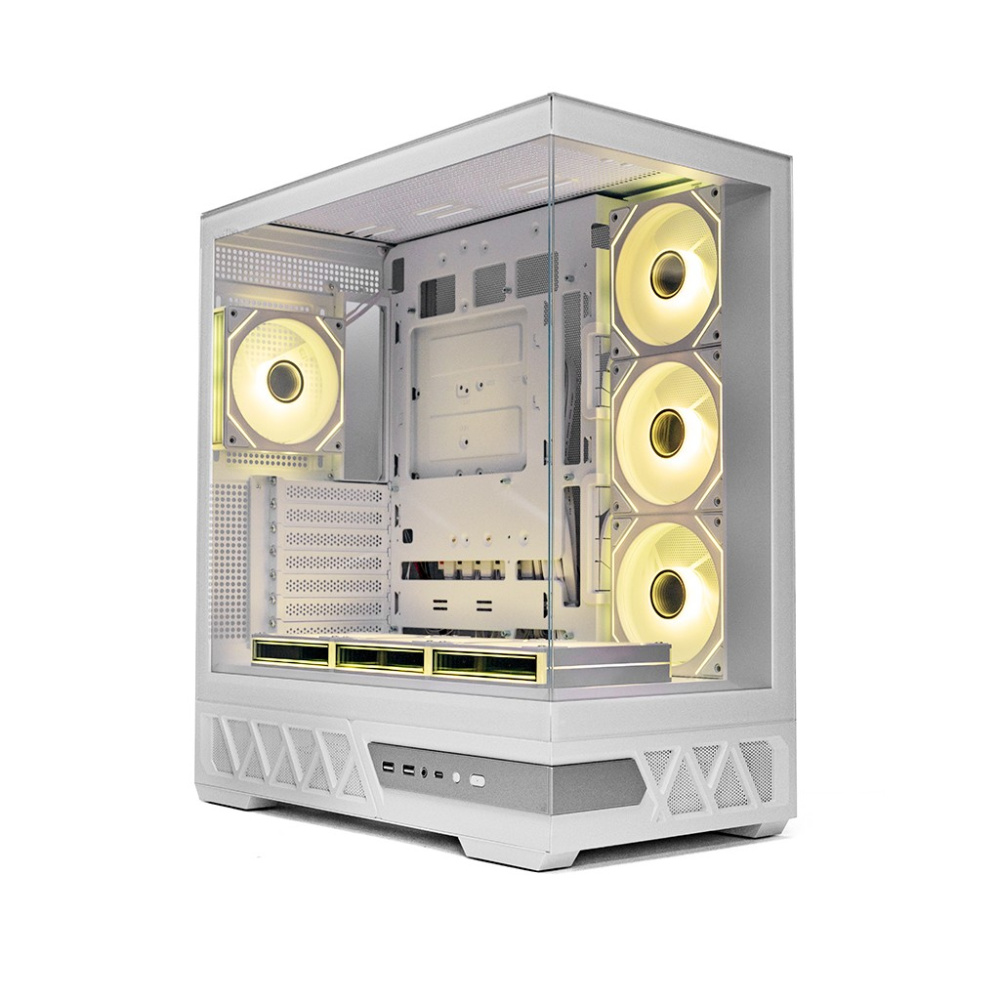 Компьютерный корпус XASTRA Q700 7ARGB-C10-UC White (Q700-7FM12A-C10-UC-WH)