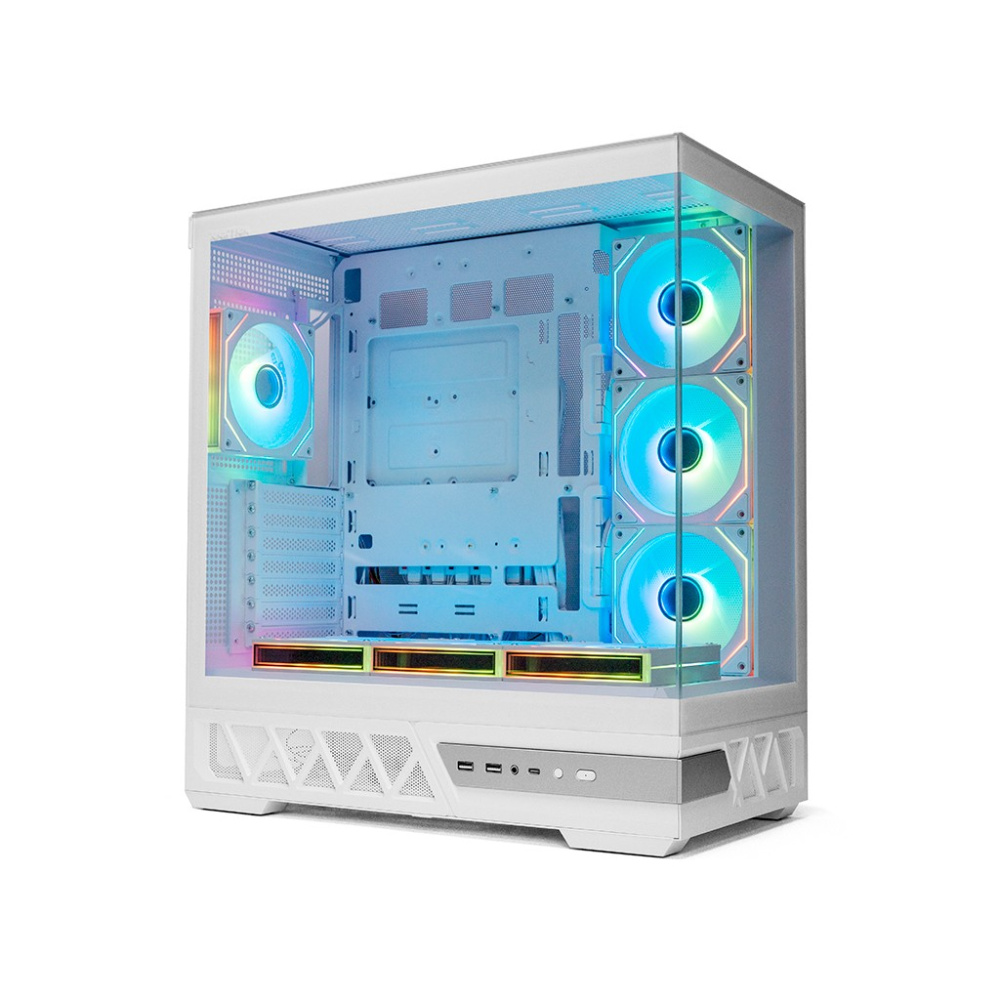 Компьютерный корпус XASTRA Q700 7ARGB-C10-UC White (Q700-7FM12A-C10-UC-WH)