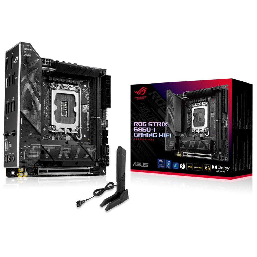 Материнская плата ASUS ROG STRIX B860-I GAMING WIFI 7 (90MB1JB0-M0EAY0)