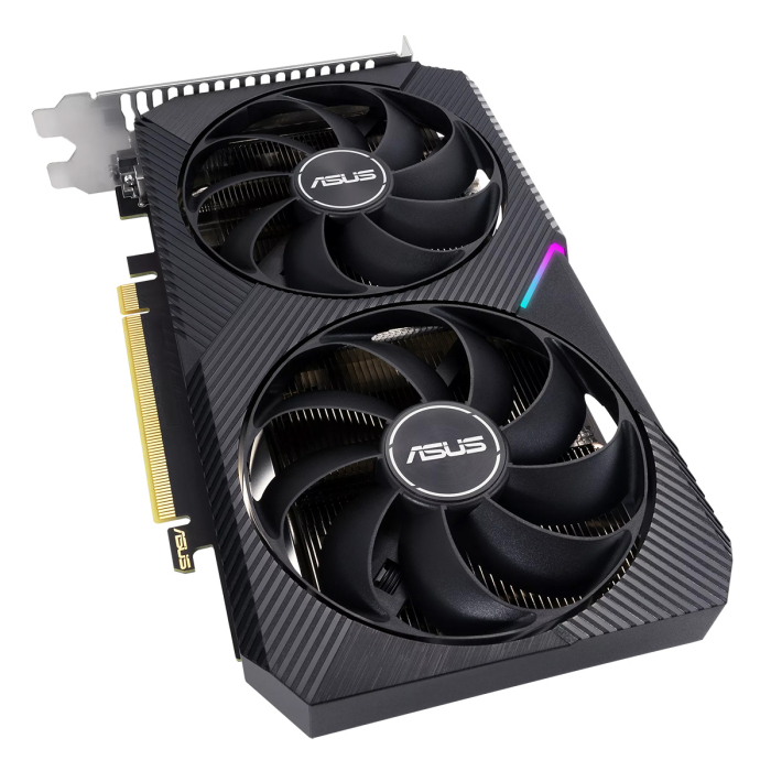 Видеокарта ASUS (DUAL-RTX3050-O8G-V2) GeForce RTX 3050 8GB D6 90YV0GH6-M0NA00
