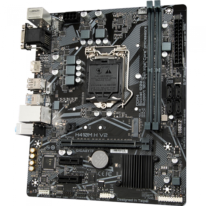 Материнская плата Gigabyte H410M H V2