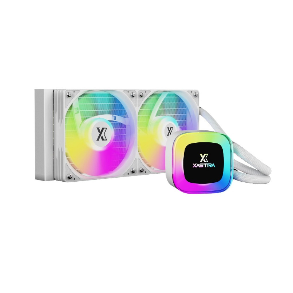 Система жидкостного охлаждения для процессора XASTRA LP240 ARGB WH White (LP240-WHAFXX-GL)