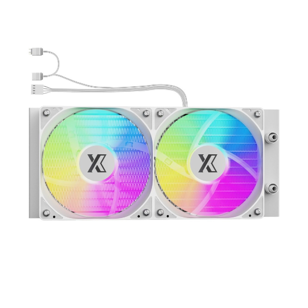 Система жидкостного охлаждения для процессора XASTRA LP240 ARGB WH White (LP240-WHAFXX-GL)