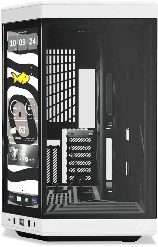 Компьютерный корпус HYTE Y70 Infinite Black/White (CS-HYTE-Y70TTI-WB)
