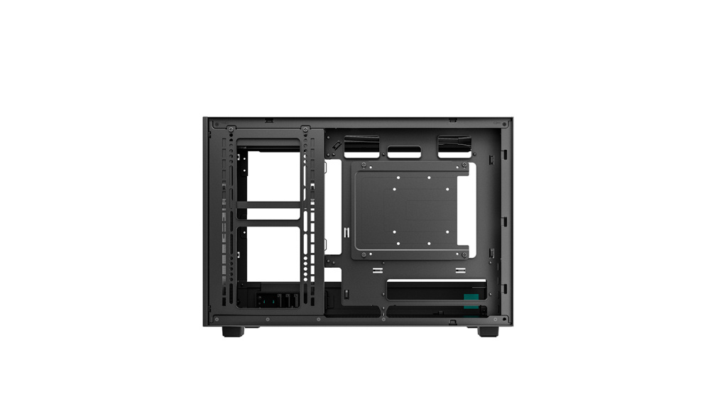 Компьютерный корпус Deepcool CH260 WOOD TG Black