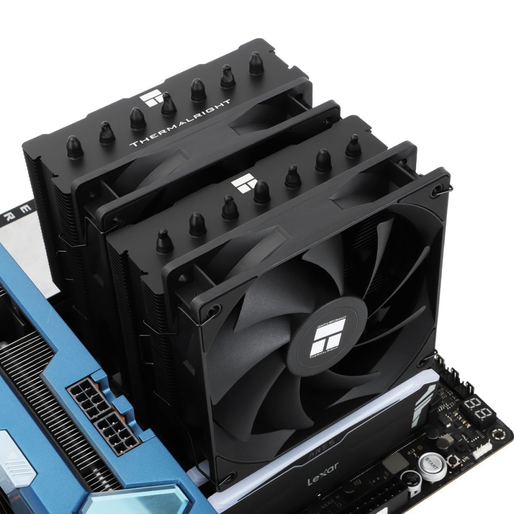 Кулер для процессора Thermalright Phantom Spirit 120 SE Black (814256018302)