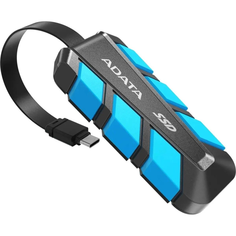 Внешний SSD ADATA 2000 Gb SC740 Blue/Black (SC740-2000G-CBU)