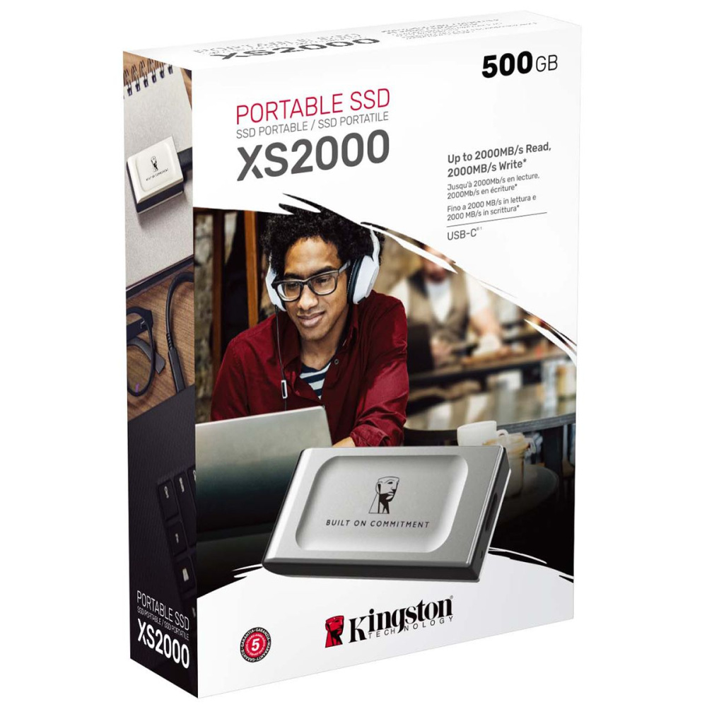 Внешний SSD Kingston 2000 Gb XS2000 (SXS2000/2000GA)