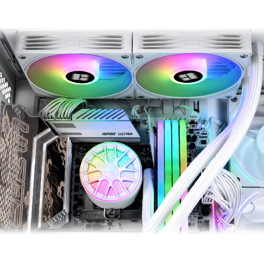 Система жидкостного охлаждения для процессора Thermalright Aqua Elite 240 V6 ARGB White (TRAE240V6AW)