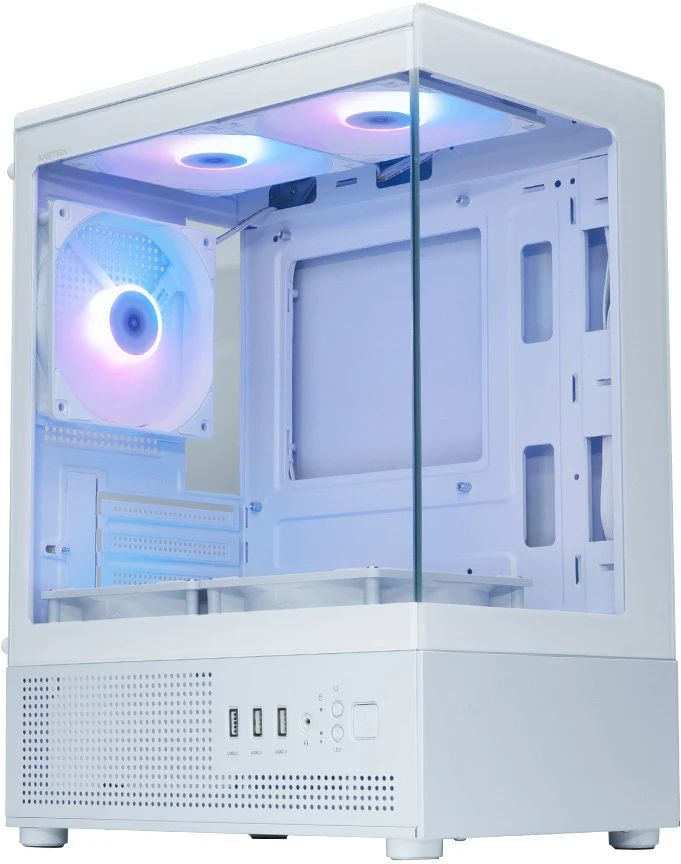 Компьютерный корпус XASTRA Q300M 5ARGB-C6 White (Q300M-5FC12A-C6-WH)