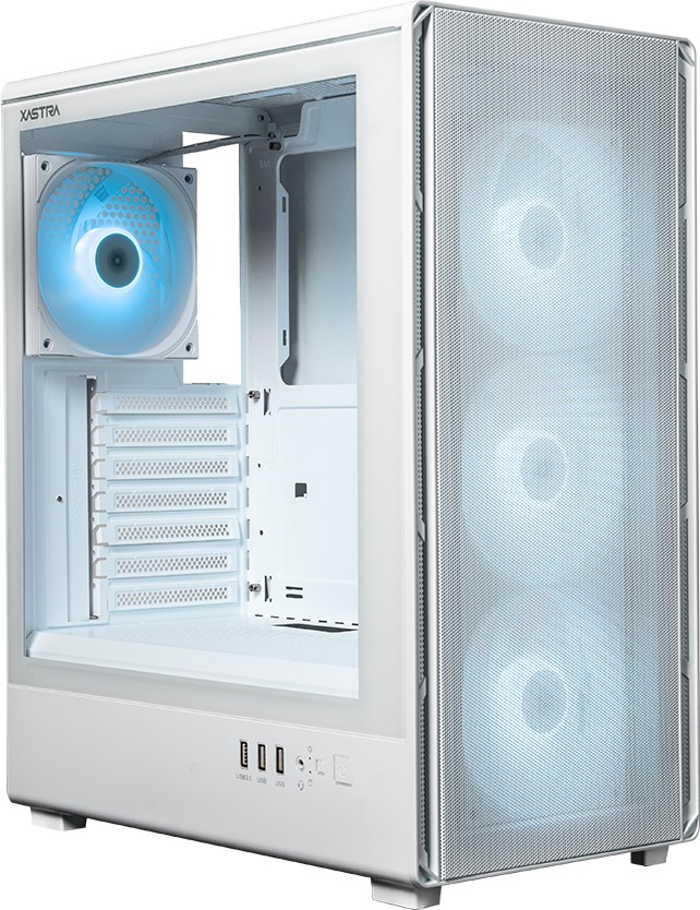 Компьютерный корпус XASTRA A315 4ARGB TG White (A315-1FA36A-1FA12A-WH)