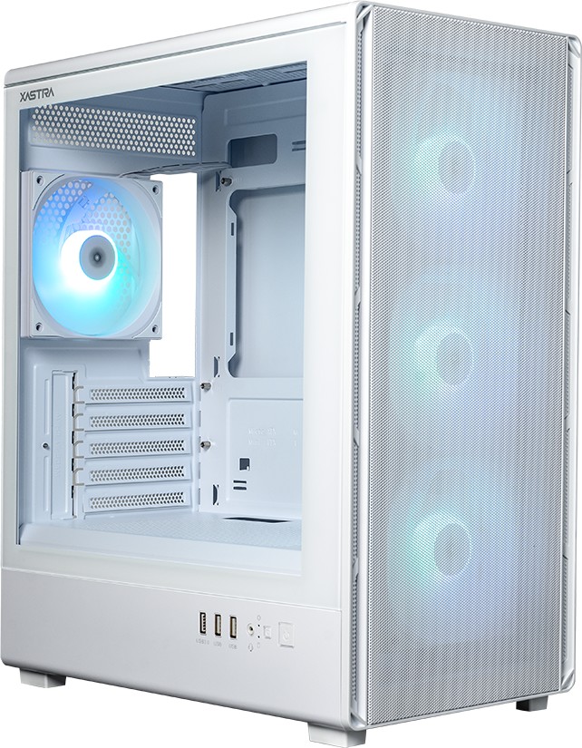 Компьютерный корпус XASTRA A315M 4ARGB TG White (A315M-1FA36A-1FA12A-WH)