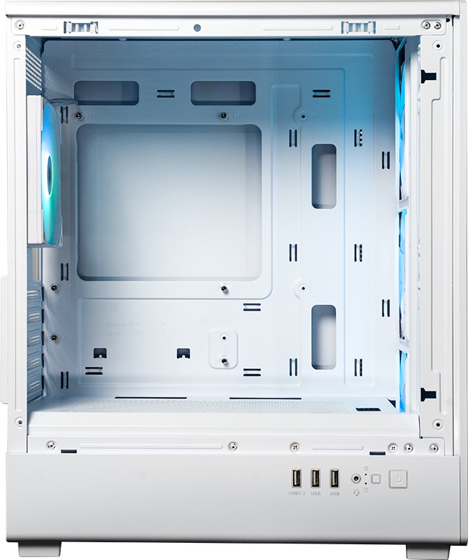 Компьютерный корпус XASTRA A315M 4ARGB TG White (A315M-1FA36A-1FA12A-WH)