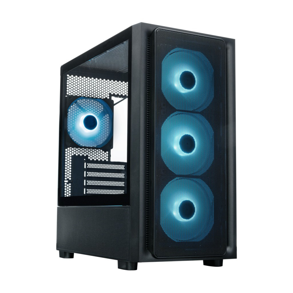 Компьютерный корпус XASTRA A411M 4ARGB-FC TG Black (A411M-4FC12A)