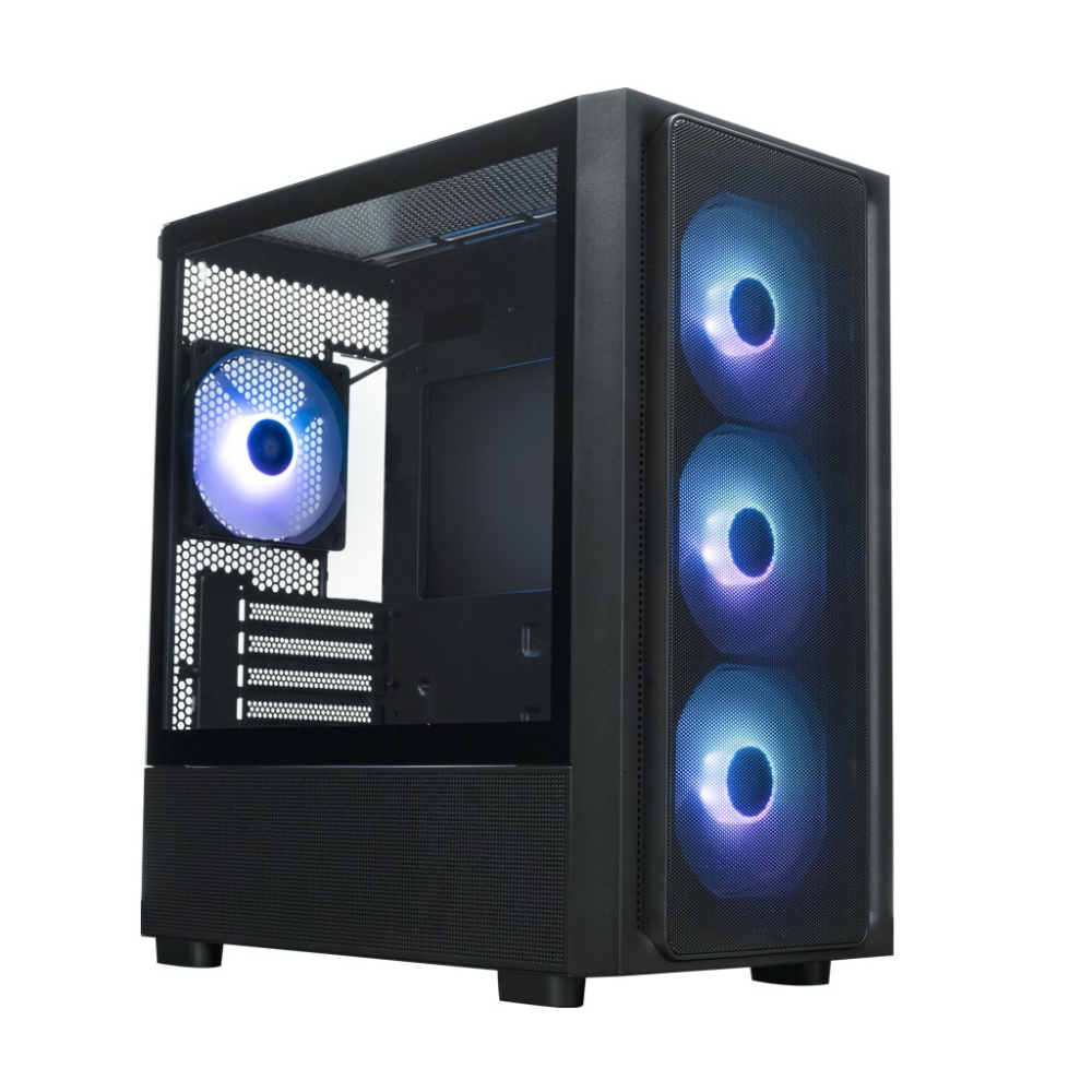 Компьютерный корпус XASTRA A411M 4ARGB-FC TG Black (A411M-4FC12A)