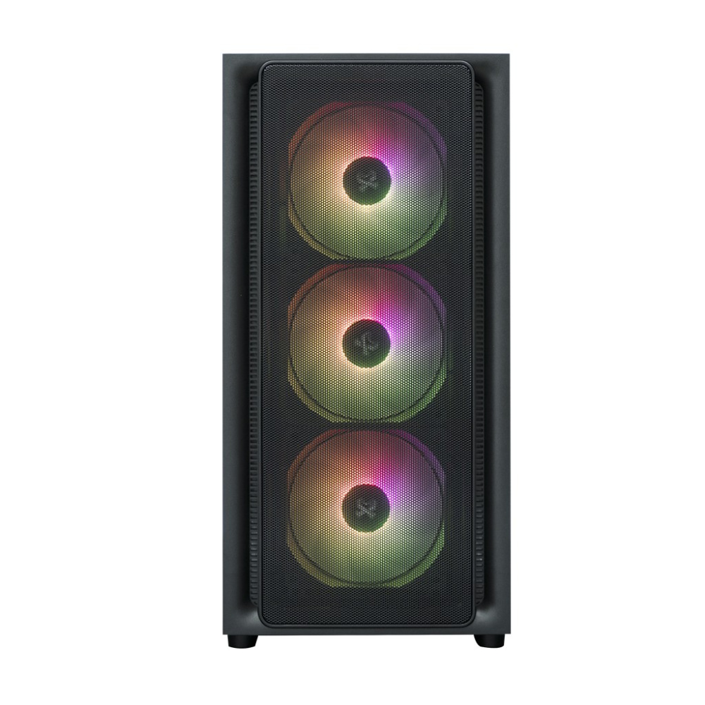 Компьютерный корпус XASTRA A411M 4ARGB-FC TG Black (A411M-4FC12A)