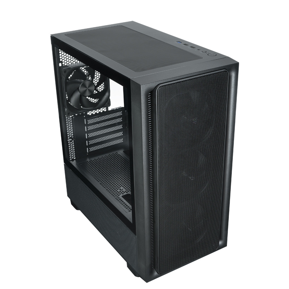 Компьютерный корпус XASTRA A411M 4ARGB-FC TG Black (A411M-4FC12A)