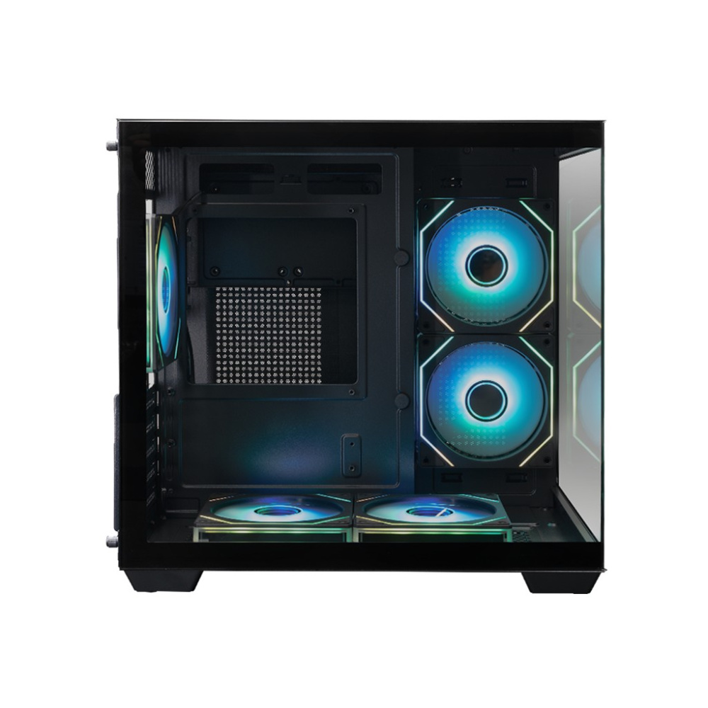 Компьютерный корпус XASTRA QW400M 5ARGB-C6-AC Black (QW400M-5FM12A-C6-AC)