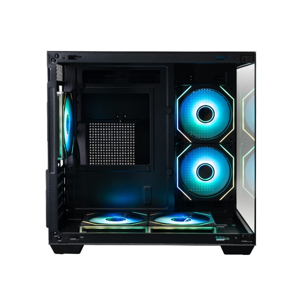 Компьютерный корпус XASTRA QW400M 5ARGB-C6-AC Black (QW400M-5FM12A-C6-AC)