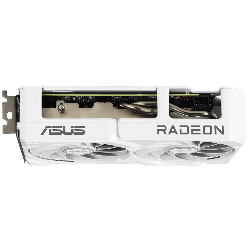 Видеокарта ASUS (DUAL-RX9060XT-16G-WHITE) Radeon RX 9060 XT 16GB DUAL WHITE (90YV0LG3-M0NA00)