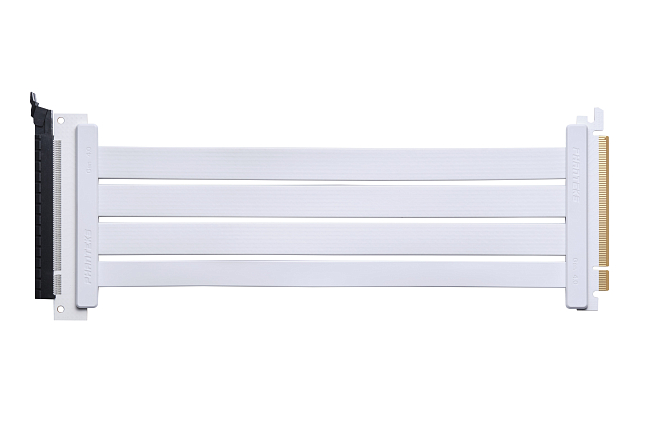Райзер кабель PHANTEKS Flat Line Gen 4.0 White (PH-CBRS4.0_FL30_WT01_RU)
