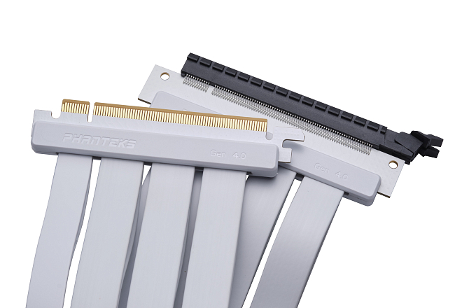 Райзер кабель PHANTEKS Flat Line Gen 4.0 White (PH-CBRS4.0_FL30_WT01_RU)