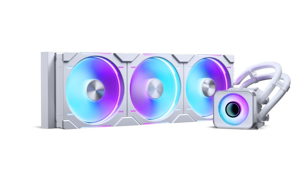 Система жидкостного охлаждения для процессора Phanteks Glacier One 420D30 X2 ARGB White (PH-GO420D30_DWT02)