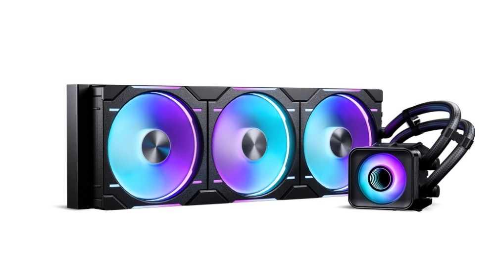 Система жидкостного охлаждения для процессора Phanteks Glacier One 420D30 X2 ARGB Black (PH-GO420D30_DBK02)