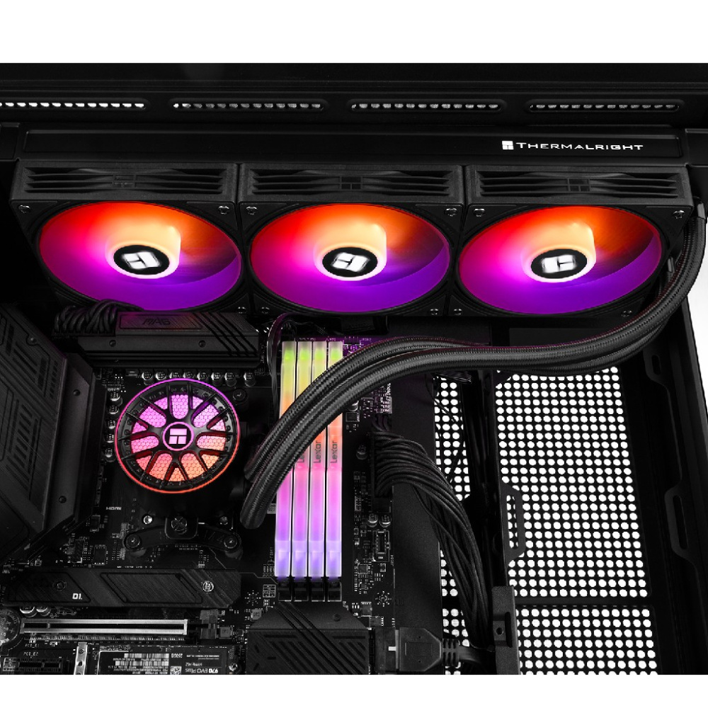 Система жидкостного охлаждения для процессора Thermalright Aqua Elite 360 V6 ARGB Black/Black (TRAE360V6AB)