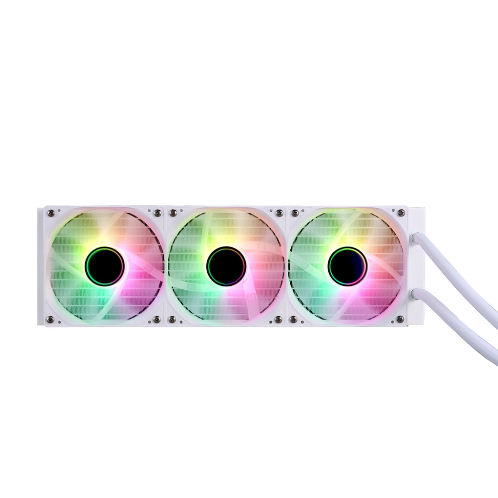 Система жидкостного охлаждения для процессора 1STPLAYER TS4 360 White (TS4-360-WH)