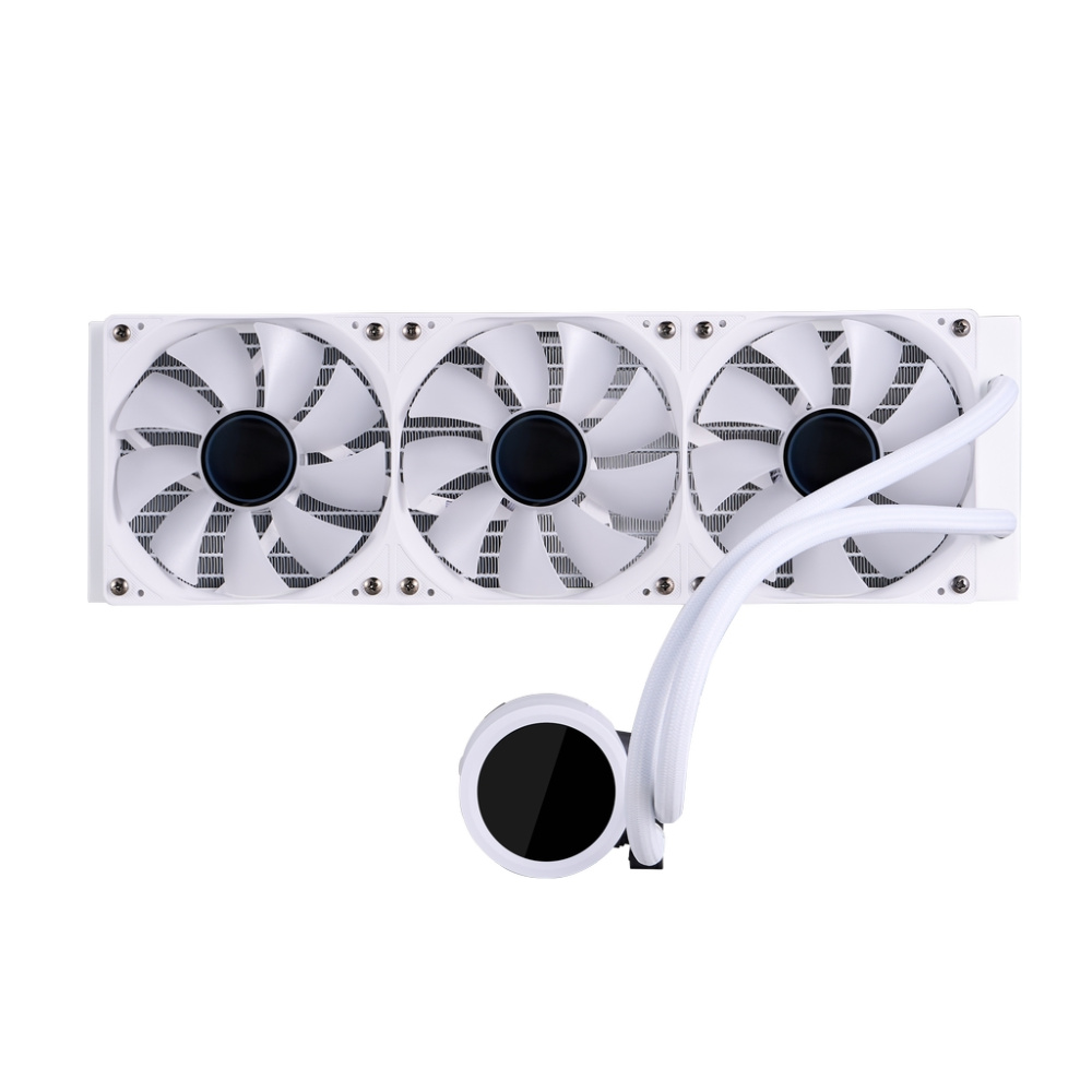 Система жидкостного охлаждения для процессора 1STPLAYER TS4 360 White (TS4-360-WH)
