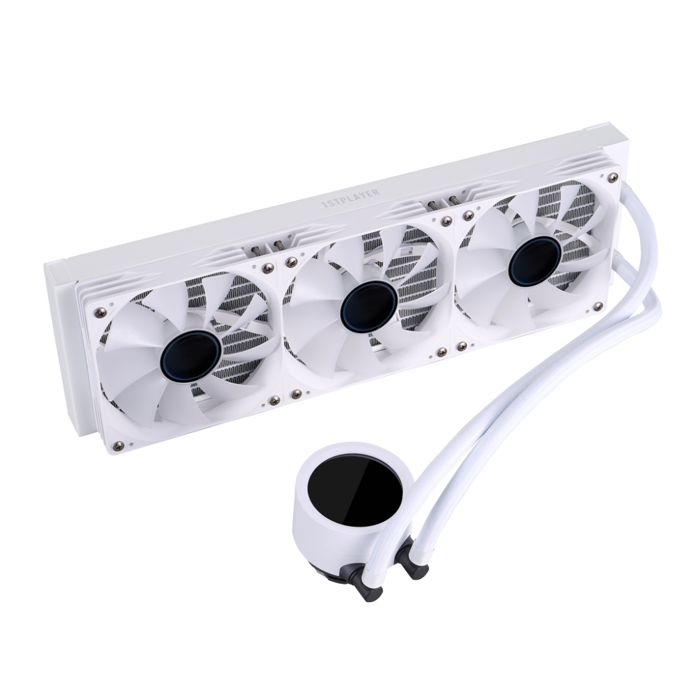 Система жидкостного охлаждения для процессора 1STPLAYER TS4 360 White (TS4-360-WH)