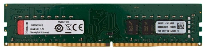 Оперативная память 16 Gb 3200 MHz Kingston (KVR32N22D8/16)