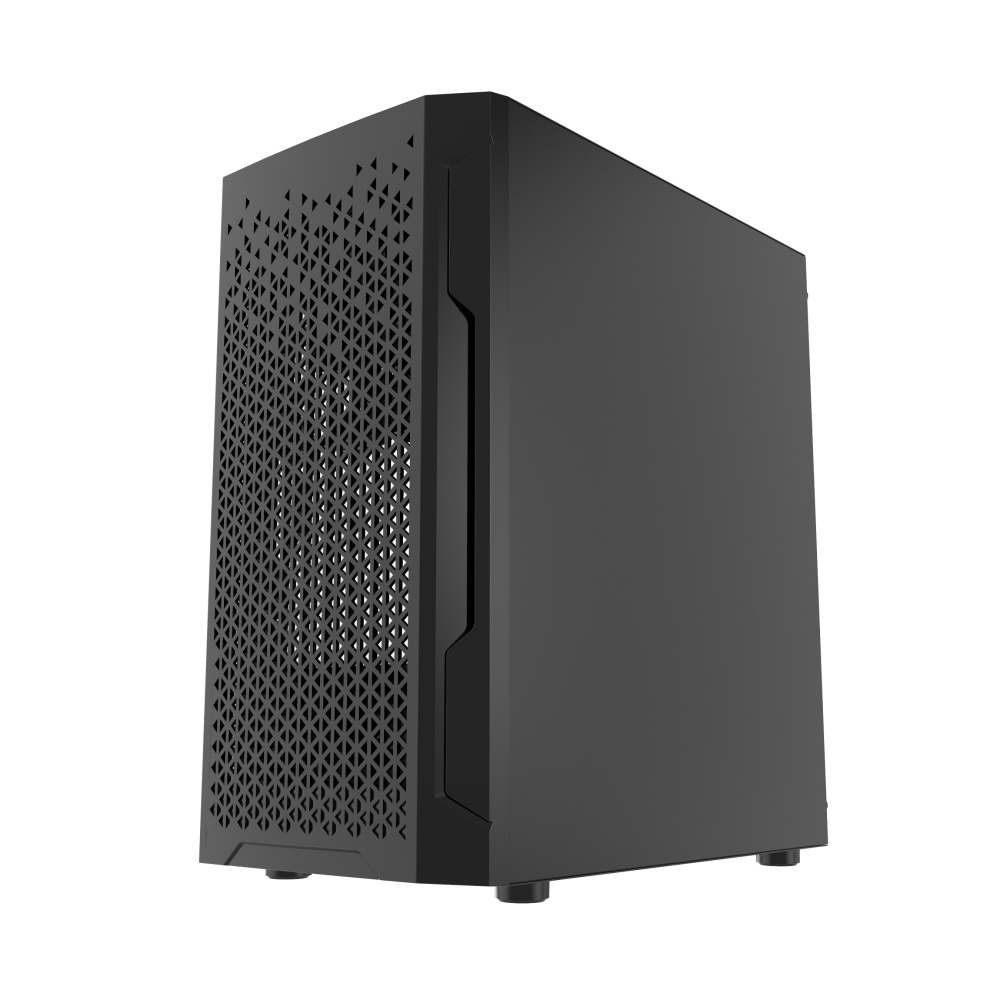 Компьютерный корпус Powercase Mistral Micro Z2B SI Black (CMIMZB-F2SI)