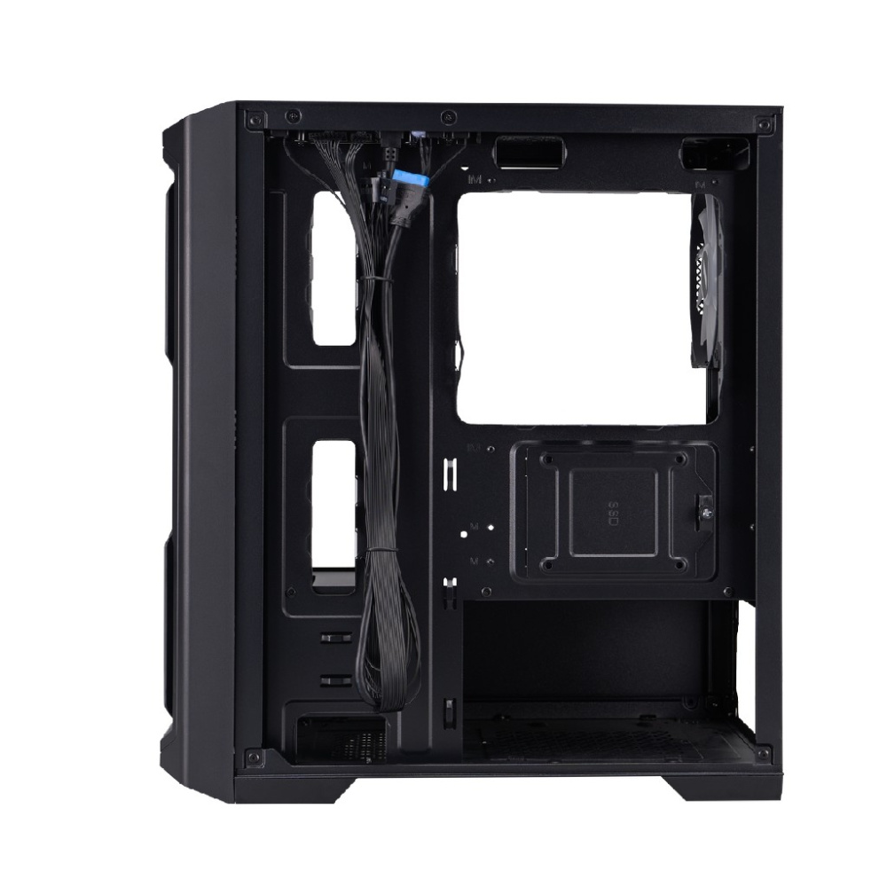Компьютерный корпус 1STPLAYER BULLET HUNTER H2 FRGB Black (H2-BK-4F1)