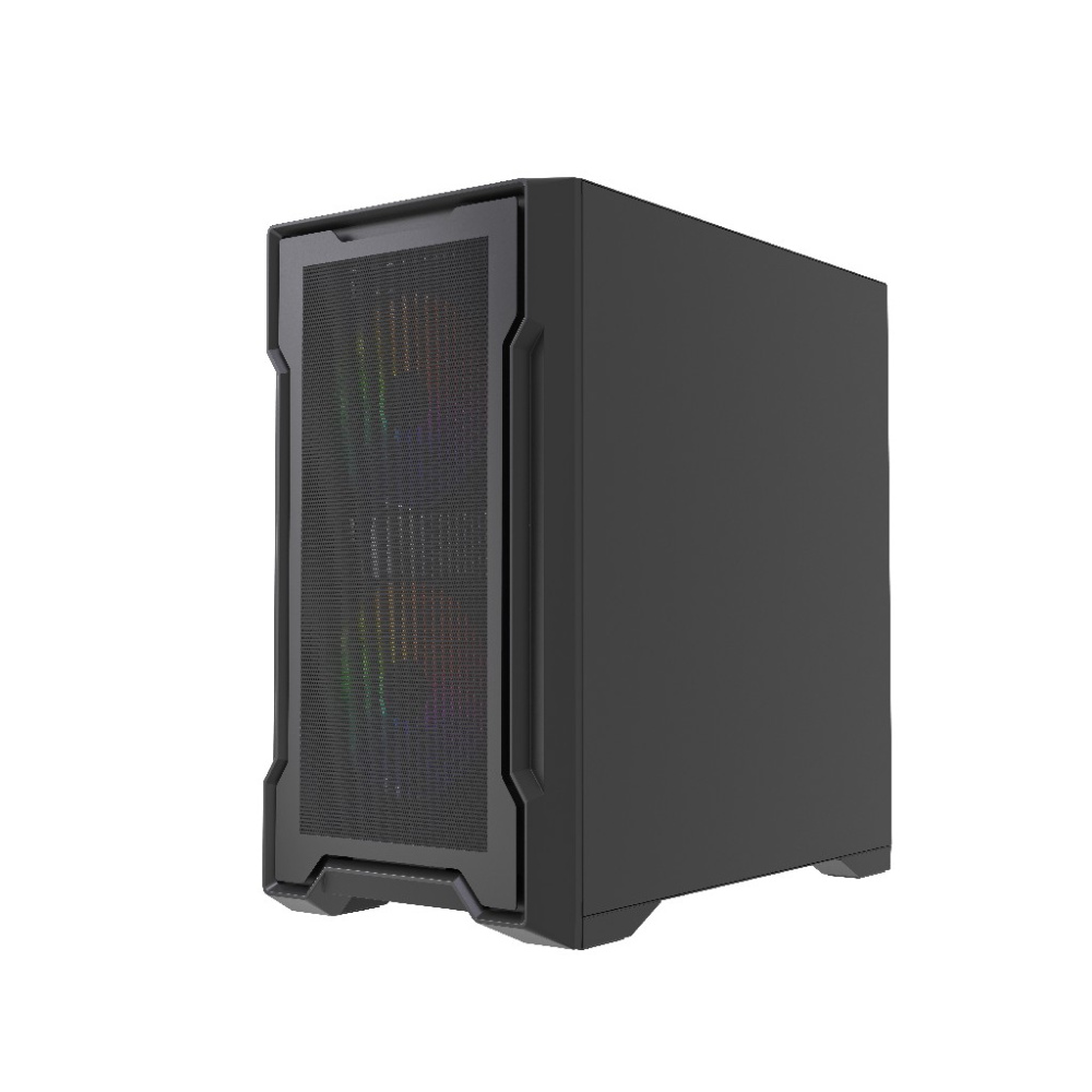 Компьютерный корпус Powercase Mistral Micro X3B ARGB Black (CMMXB-A3)