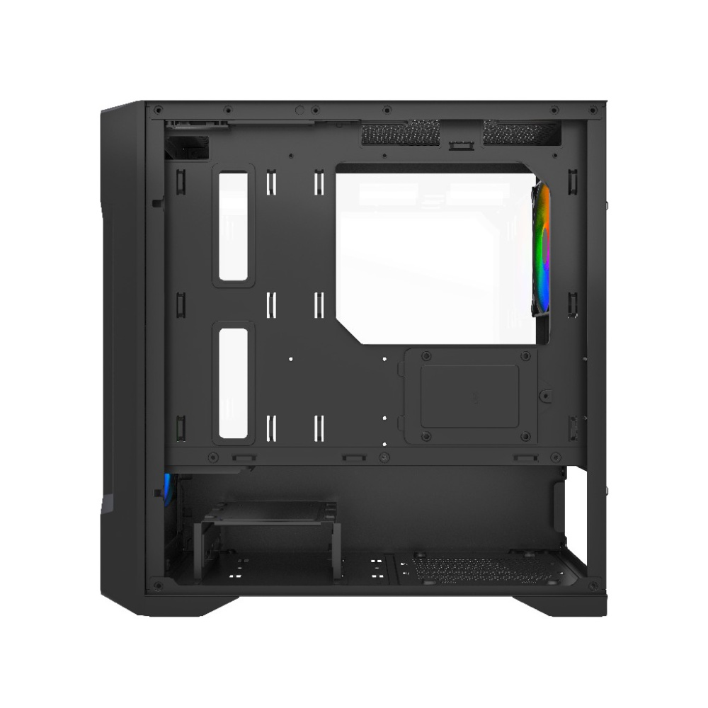 Компьютерный корпус Powercase Mistral Micro X3B ARGB Black (CMMXB-A3)