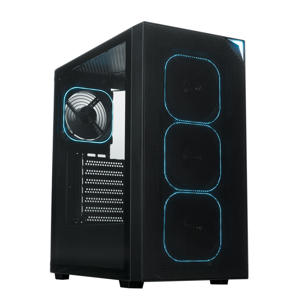 Компьютерный корпус XASTRA A408 4ARGB TG Black (A408-4FG12A)