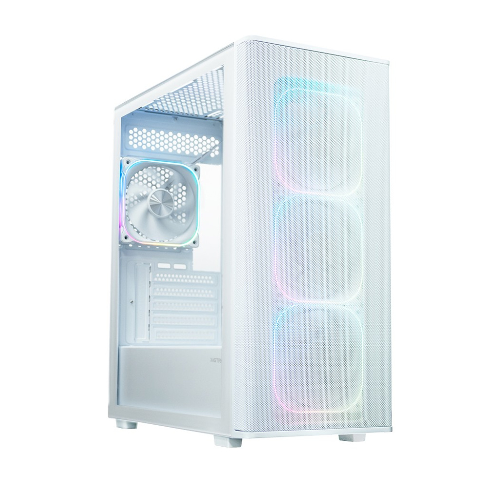 Компьютерный корпус XASTRA A300M 4ARGB-C6 WH TG White (A300M-4FG12A-C6-WH)