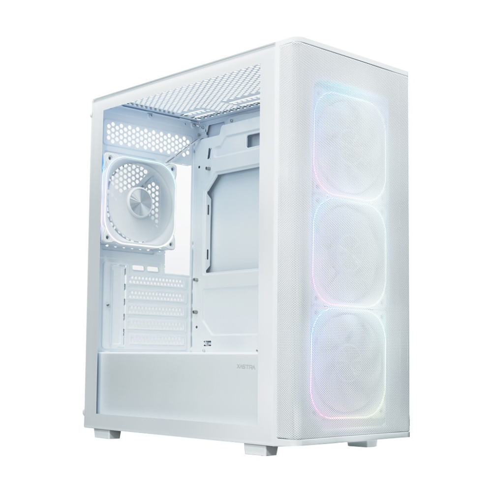 Компьютерный корпус XASTRA A300M 4ARGB-C6 WH TG White (A300M-4FG12A-C6-WH)