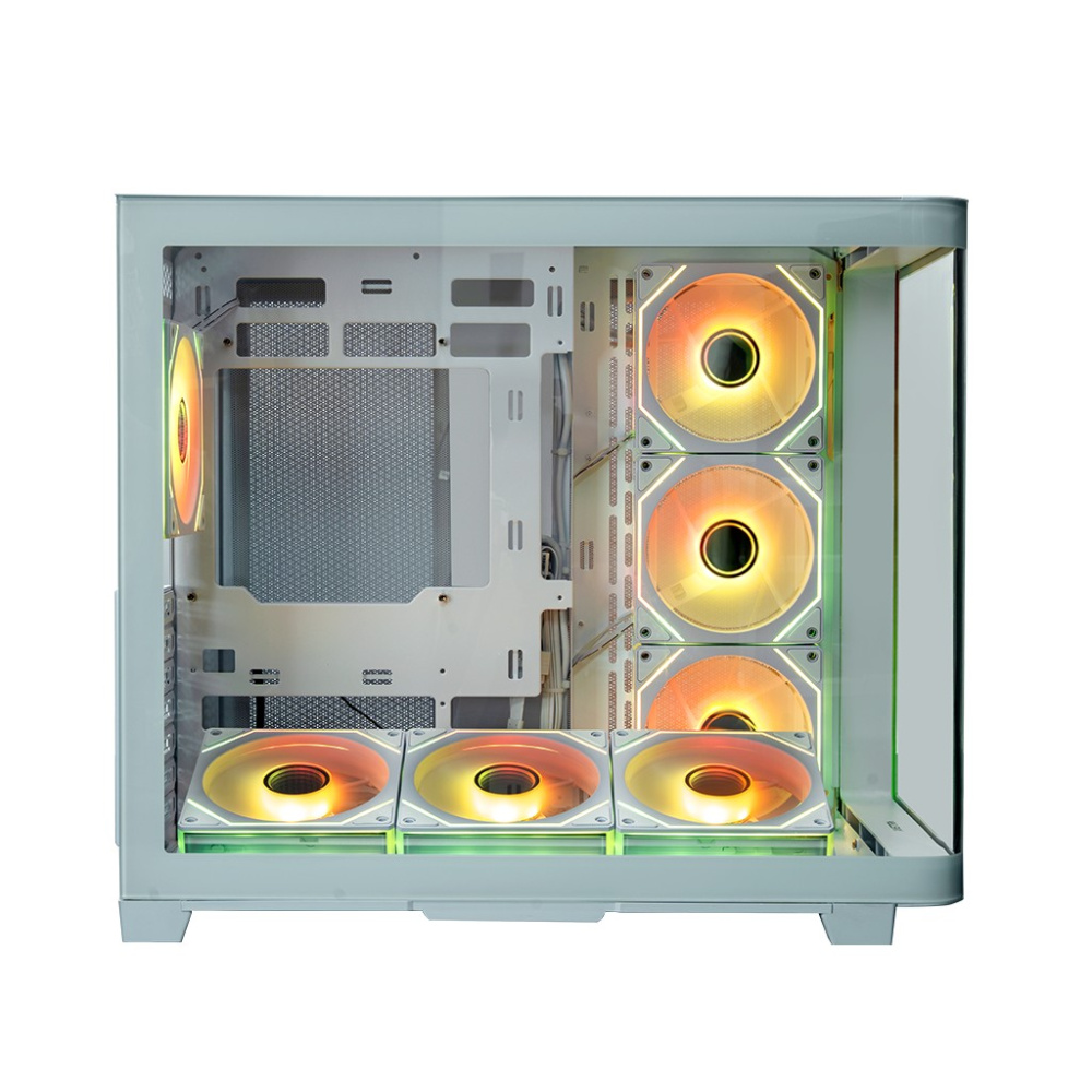 Компьютерный корпус XASTRA QR600 7ARGB C10-UC LED Strip ARGB White (QR600-7FM12A-UC-C10-L-WH)