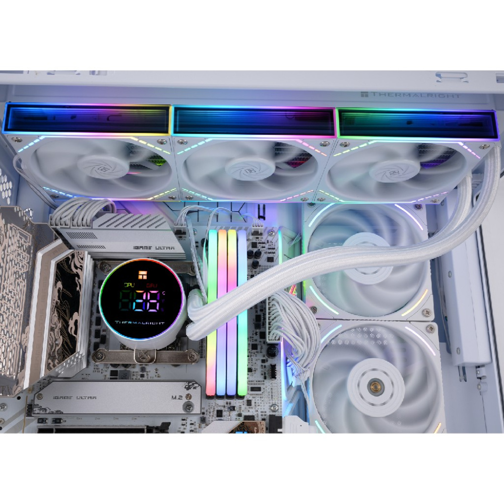 Система жидкостного охлаждения для процессора Thermalright Frozen Magic 360 Digital ARGB V2 White (TRFM360DAWV2)