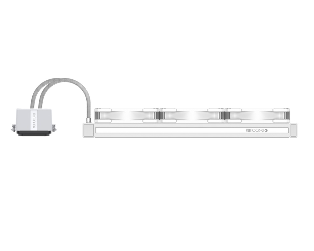 Система жидкостного охлаждения для процессора ID-COOLING DASHFLOW 360 BASIC WHITE